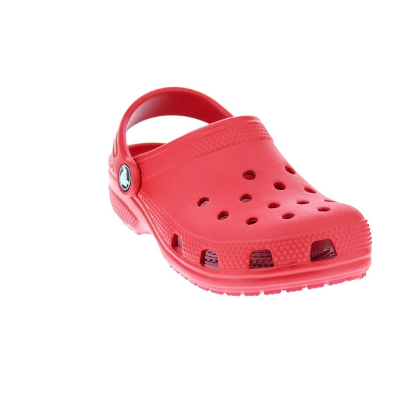 Zuecos Crocs zapatos Niño modelo Classic Clog K Rojo 