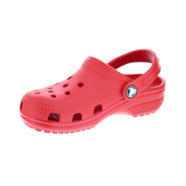 Zuecos Crocs zapatos Niño modelo Classic Clog K Rojo 