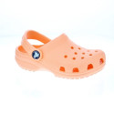 Zuecos Crocs zapatos Niño modelo Classic Clog K Naranja 