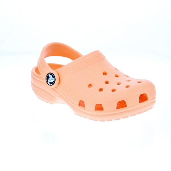 Zuecos Crocs zapatos Niño modelo Classic Clog K Naranja 