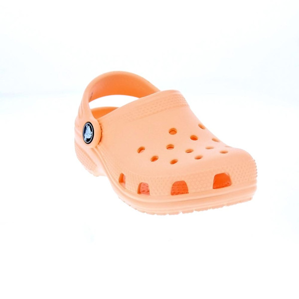 Zuecos Crocs zapatos Niño modelo Classic Clog K Naranja 