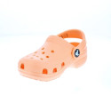Zuecos Crocs zapatos Niño modelo Classic Clog K Naranja 