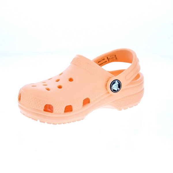 Zuecos Crocs zapatos Niño modelo Classic Clog K Naranja 