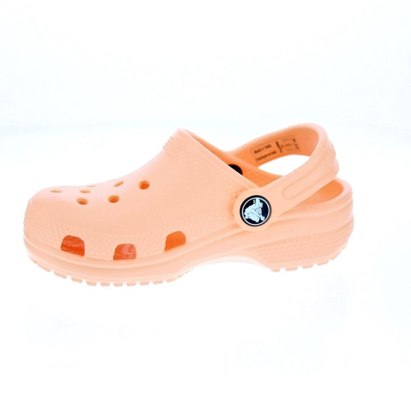 Zuecos Crocs zapatos Niño modelo Classic Clog K Naranja 