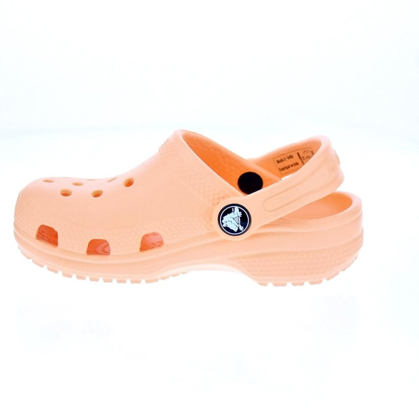 Zuecos Crocs zapatos Niño modelo Classic Clog K Naranja 