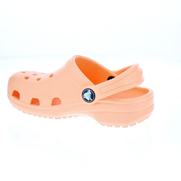 Zuecos Crocs zapatos Niño modelo Classic Clog K Naranja 
