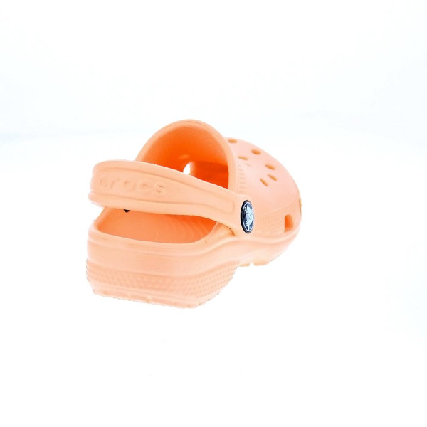 Zuecos Crocs zapatos Niño modelo Classic Clog K Naranja 