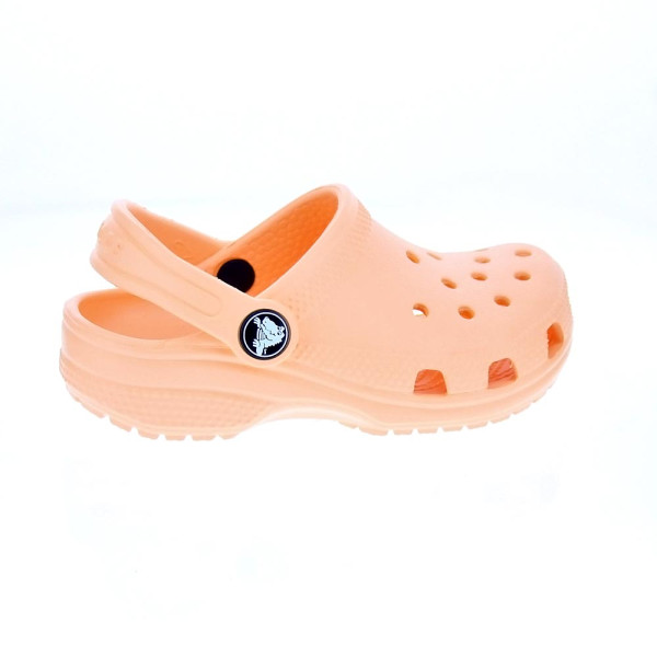 Zuecos Crocs zapatos Niño modelo Classic Clog K Naranja 