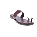 Sandalias S Piero zapatos Mujer modelo Studded Flat Marrón 