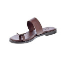 Sandalias S Piero zapatos Mujer modelo Studded Flat Marrón 