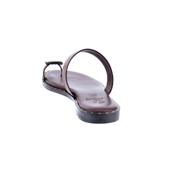 Sandalias S Piero zapatos Mujer modelo Studded Flat Marrón 