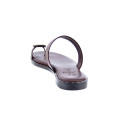 Sandalias S Piero zapatos Mujer modelo Studded Flat Marrón 