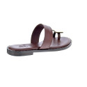Sandalias S Piero zapatos Mujer modelo Studded Flat Marrón 