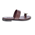 Sandalias S Piero zapatos Mujer modelo Studded Flat Marrón 