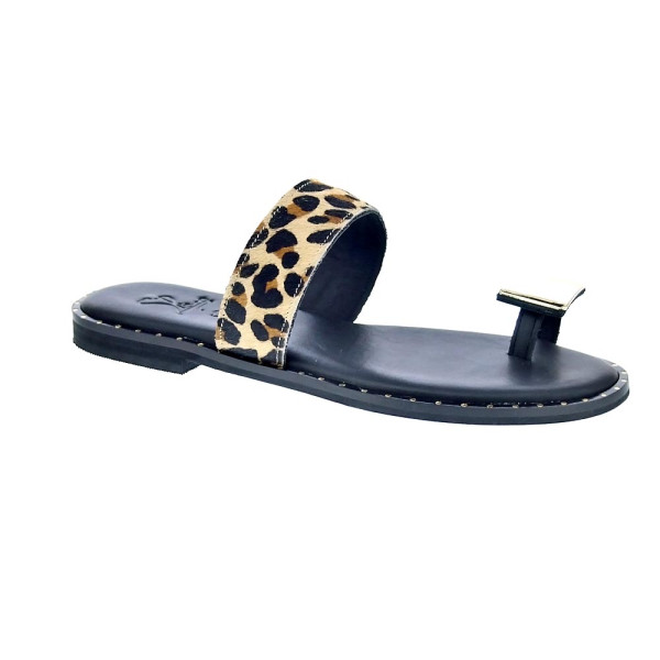 Sandalias S Piero zapatos Mujer modelo Studded Flat Blanco 
