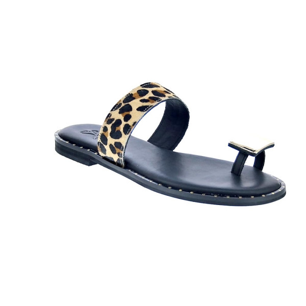 Sandalias S Piero zapatos Mujer modelo Studded Flat Blanco 