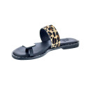 Sandalias S Piero zapatos Mujer modelo Studded Flat Blanco 