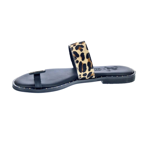 Sandalias S Piero zapatos Mujer modelo Studded Flat Blanco 