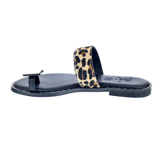 Sandalias S Piero zapatos Mujer modelo Studded Flat Blanco 