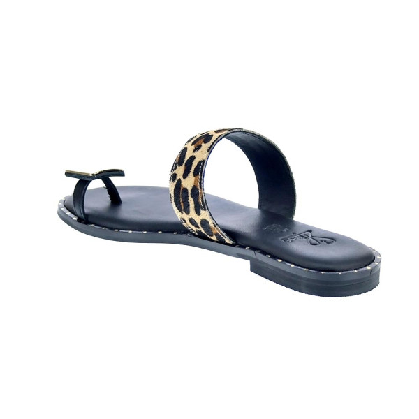 Sandalias S Piero zapatos Mujer modelo Studded Flat Blanco 