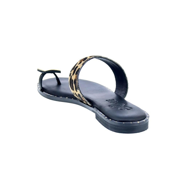 Sandalias S Piero zapatos Mujer modelo Studded Flat Blanco 
