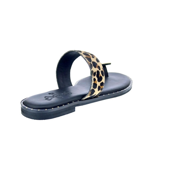 Sandalias S Piero zapatos Mujer modelo Studded Flat Blanco 