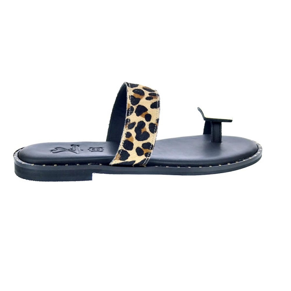 Sandalias S Piero zapatos Mujer modelo Studded Flat Blanco 