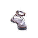 Sandalias S Piero zapatos Mujer modelo Studded Flat Marrón 