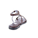 Sandalias S Piero zapatos Mujer modelo Studded Flat Marrón 