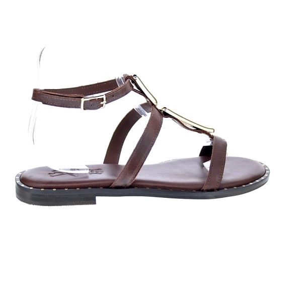 Sandalias S Piero zapatos Mujer modelo Studded Flat Marrón 