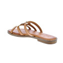 Sandalias S Piero zapatos Mujer modelo Studded Flat Marrón 