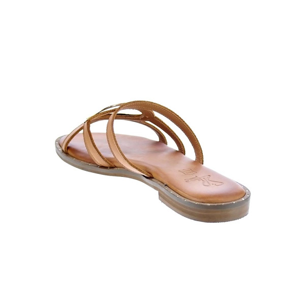 Sandalias S Piero zapatos Mujer modelo Studded Flat Marrón 