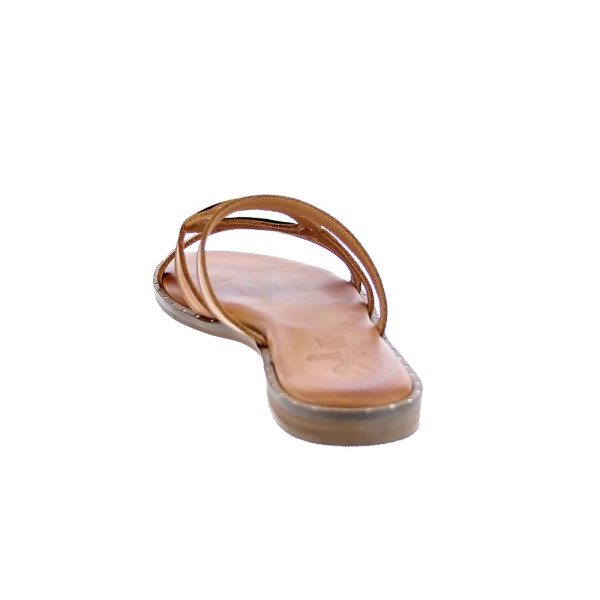 Sandalias S Piero zapatos Mujer modelo Studded Flat Marrón 