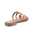 Sandalias S Piero zapatos Mujer modelo Studded Flat Marrón 