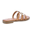 Sandalias S Piero zapatos Mujer modelo Studded Flat Marrón 
