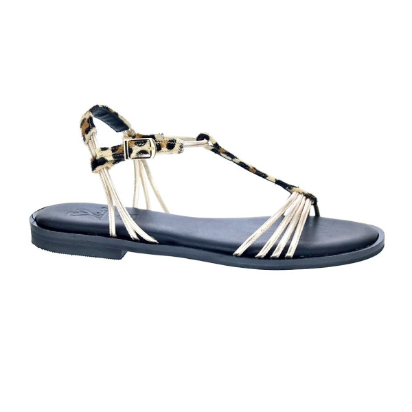 Sandalias S Piero zapatos Mujer modelo Soft Flat Marrón 