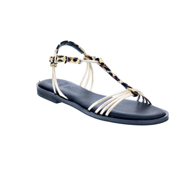 Sandalias S Piero zapatos Mujer modelo Soft Flat Marrón 