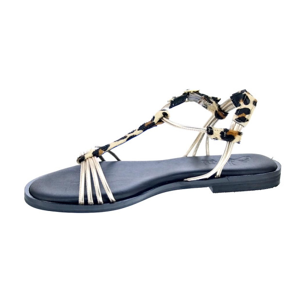 Sandalias S Piero zapatos Mujer modelo Soft Flat Marrón 