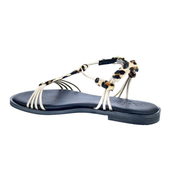 Sandalias S Piero zapatos Mujer modelo Soft Flat Marrón 