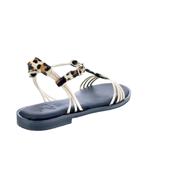 Sandalias S Piero zapatos Mujer modelo Soft Flat Marrón 