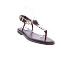 Sandalias S Piero zapatos Mujer modelo Soft Flat Beige 