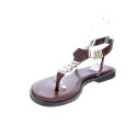 Sandalias S Piero zapatos Mujer modelo Soft Flat Beige 