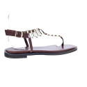 Sandalias S Piero zapatos Mujer modelo Soft Flat Beige 