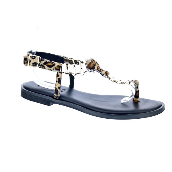 Sandalias S Piero zapatos Mujer modelo Soft Flat Marrón 