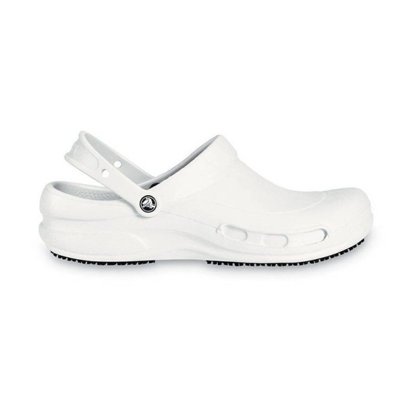 Zuecos Crocs zapatos Mujer modelo Bistro Work Clog Blanco 