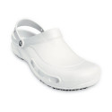 Zuecos Crocs zapatos Mujer modelo Bistro Work Clog Blanco 