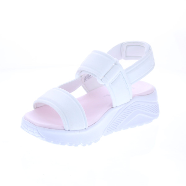 Sandalias Skechers zapatos Niña modelo Sunny Stand Blanco 