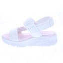 Sandalias Skechers zapatos Niña modelo Sunny Stand Blanco 