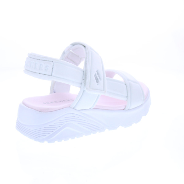 Sandalias Skechers zapatos Niña modelo Sunny Stand Blanco 