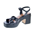 Sandalias Tamaris zapatos Mujer modelo 28313 Negro 